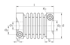 KUP-KM170-25H7-25H7軸承
